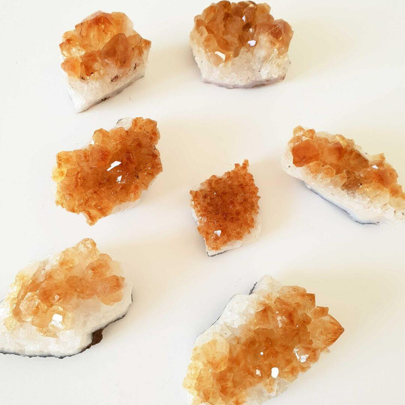 Citrine Crystal Cluster - Unique Muscle