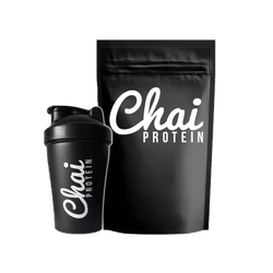 Vanilla Chai Protein + Shaker Pack - Unique Muscle