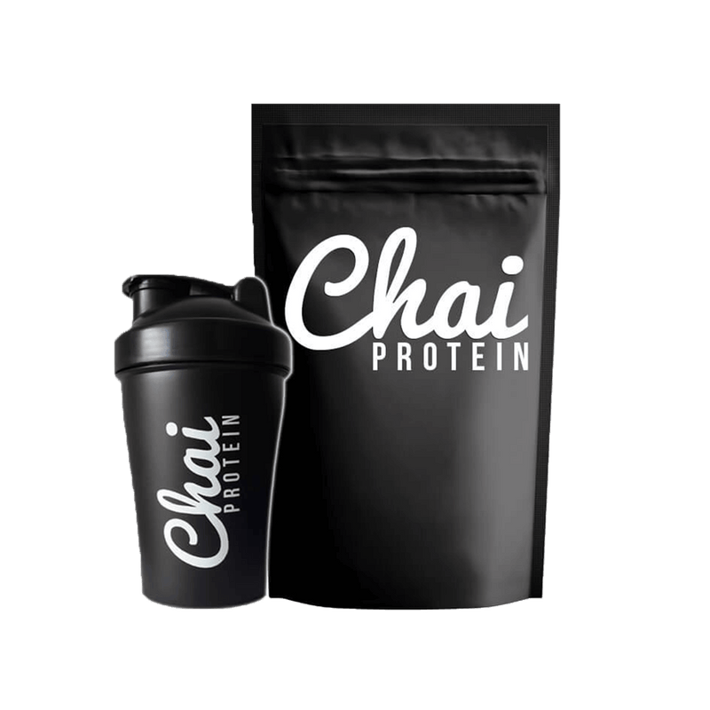 Vanilla Chai Protein + Shaker Pack - Unique Muscle